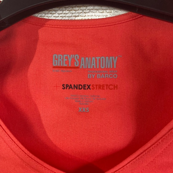 Grey's Anatomy Red and Black Women's Top - Picture 3 of 5